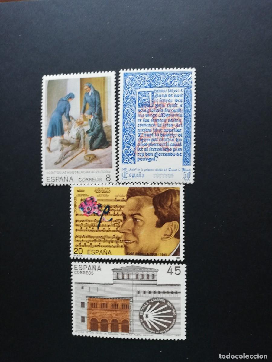 Sellos: ESPA&Ntilde;A 1990.- CENTENARIOS.- YT 2682/85