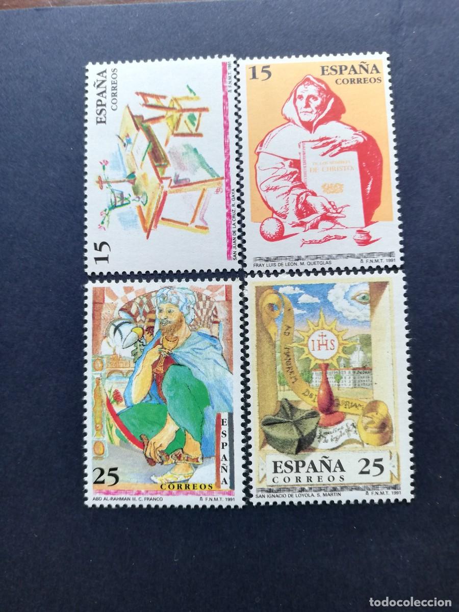 Sellos: ESPA&Ntilde;A 1991.- CENTENARIOS YT 2723/26