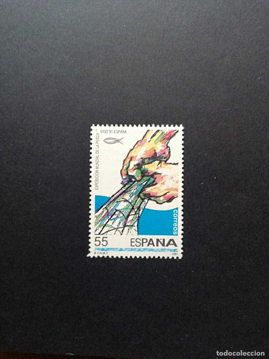 Sellos: ESPA&Ntilde;A 1991.-EXPOSICION MUNDIAL DE LA PESCA VIGO 91 YT 2742