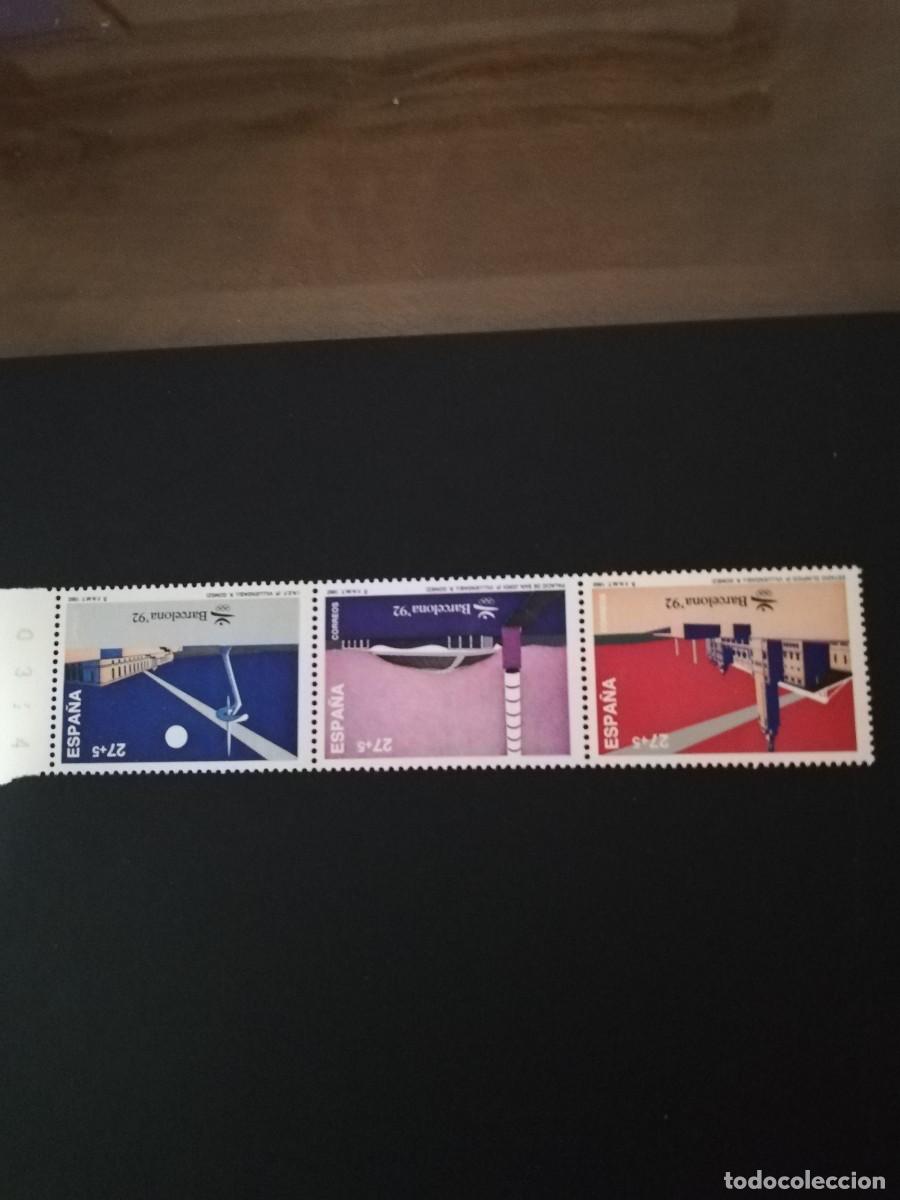 Sellos: ESPA&Ntilde;A 1992.- SERIE OLIMPICA DE BARCELONA 92.-ULTIMA EMISI&Oacute;N.- YT 2812/14