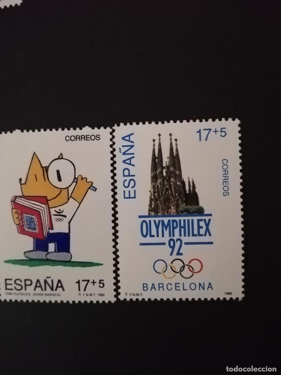Sellos: ESPA&Ntilde;A 1992.- SERIE OLIMPICA DE BARCELONA 92.-ULTIMA EMISI&Oacute;N.- YT 2815/16