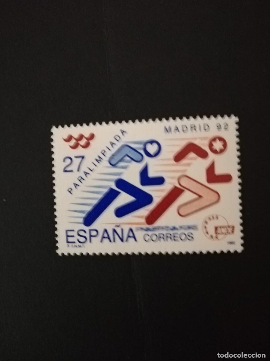 Sellos: ESPA&Ntilde;A 1992.- PARALIMPIADA MADRID 92.- YT 2817