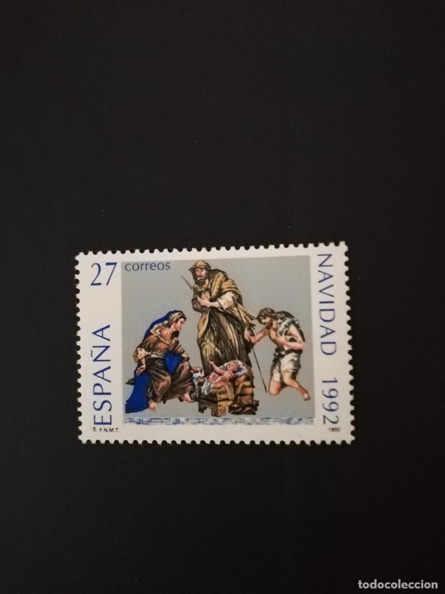 Sellos: ESPA&Ntilde;A 1992.- NAVIDAD 1992.- YT 2823