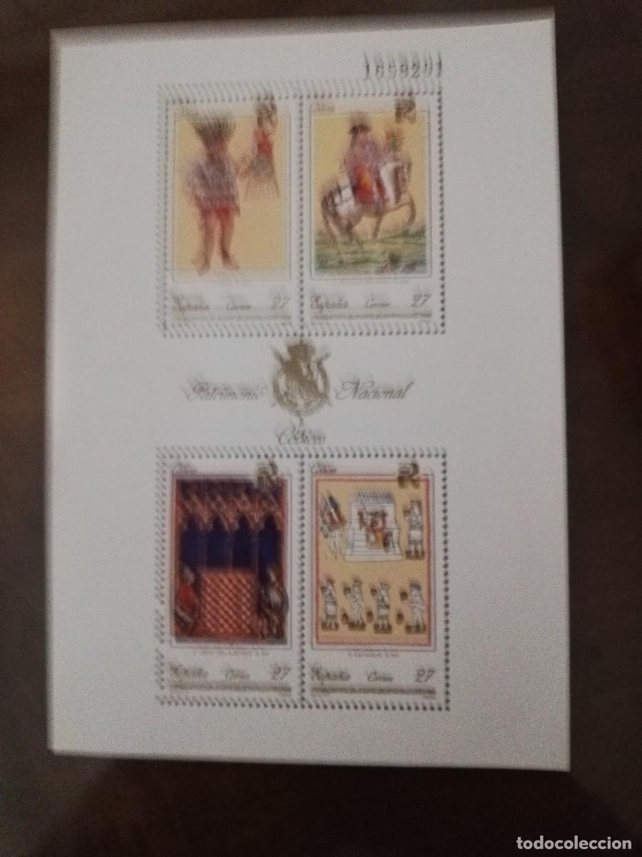 Sellos: ESPA&Ntilde;A 1992.- PATRIMONIO NACIONAL.- CODICES.- YT BF 58