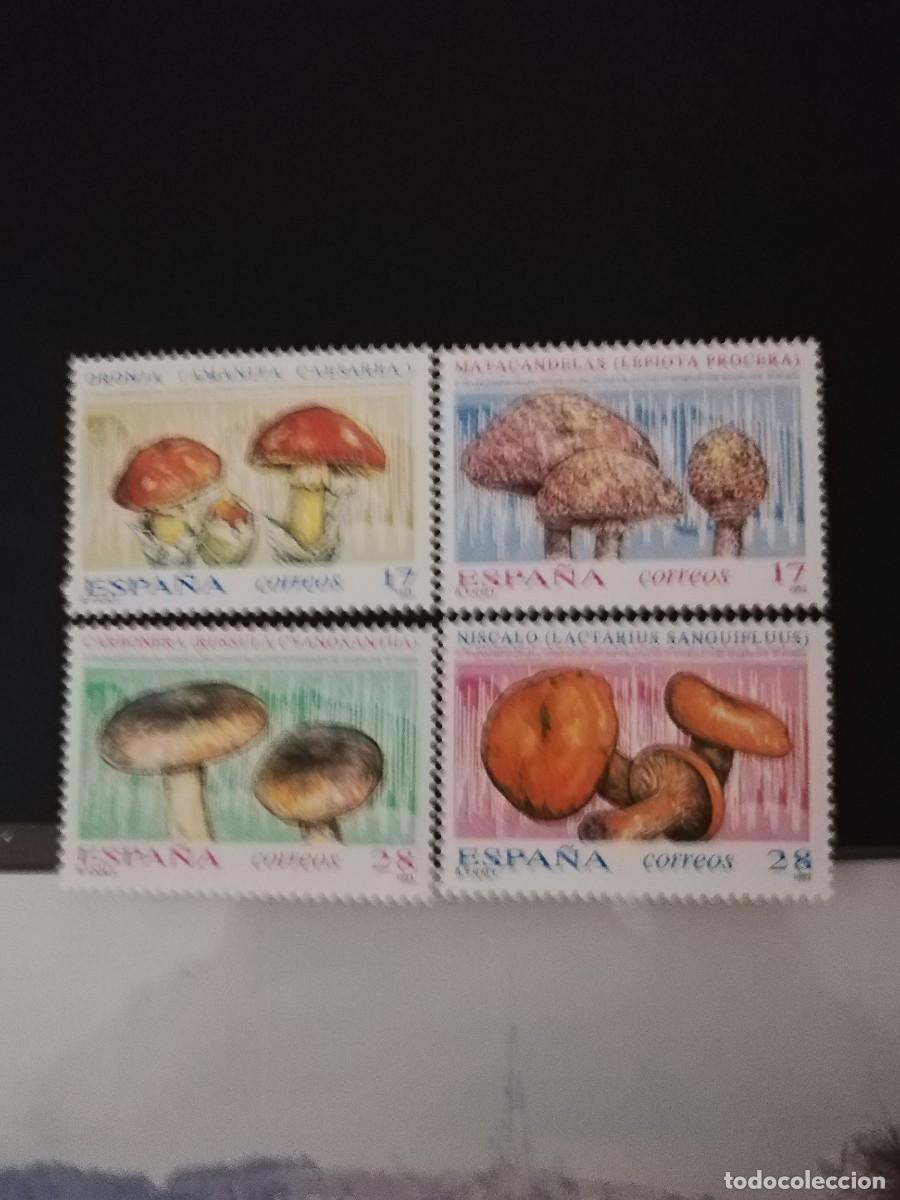 Sellos: ESPA&Ntilde;A 1993.- MICOLOGIA.- YT 2837/40