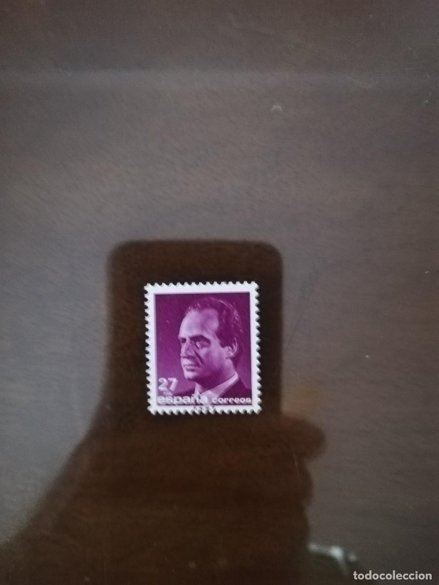 Sellos: ESPA&Ntilde;A 1992.- REY JUAN CARLOS.- SERIE BASICA .- YT 2763.- DE 27 PESETAS