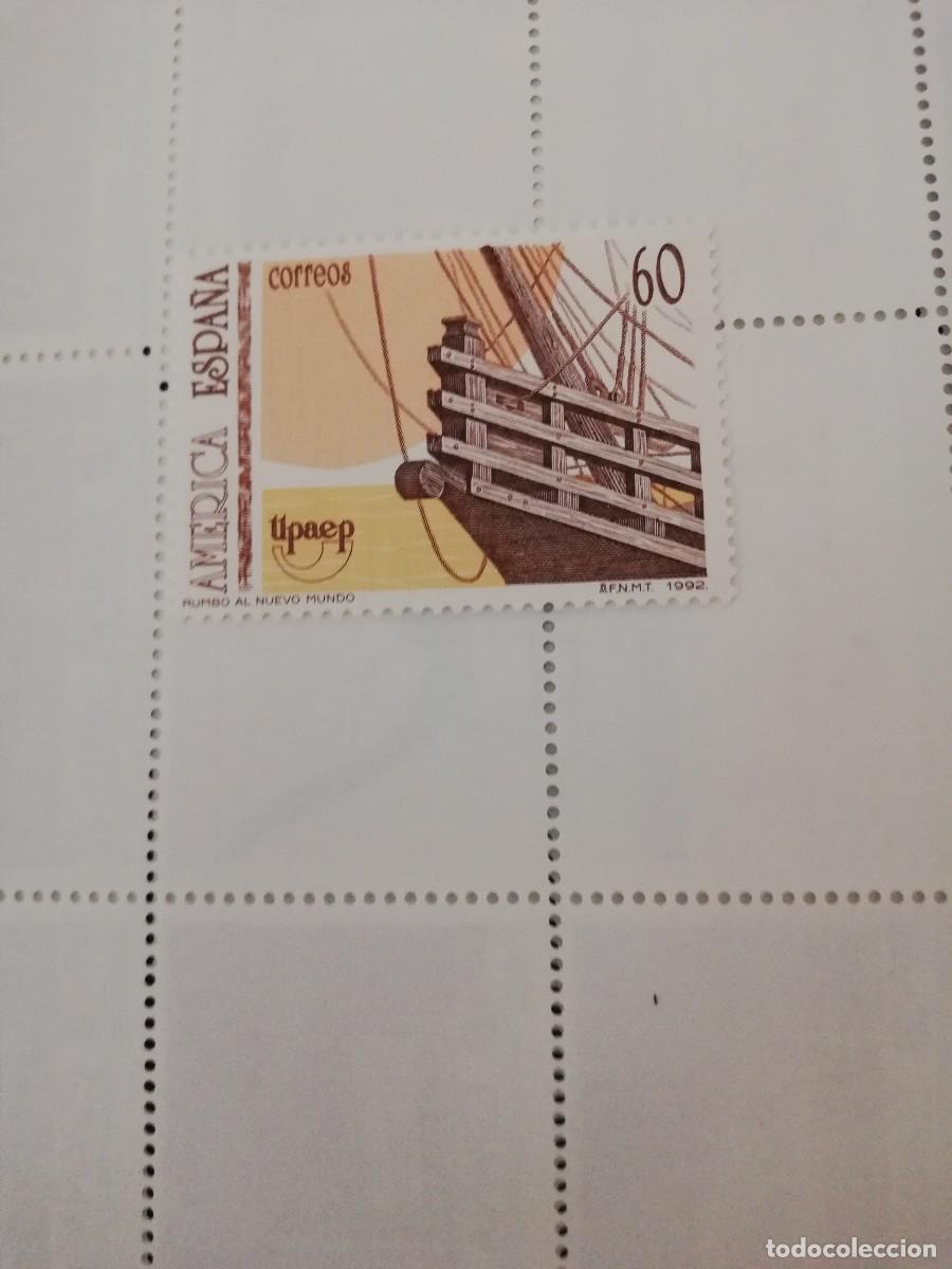 Sellos: ESPA&Ntilde;A 1992.- AMERICA UPAE .- YT 2819