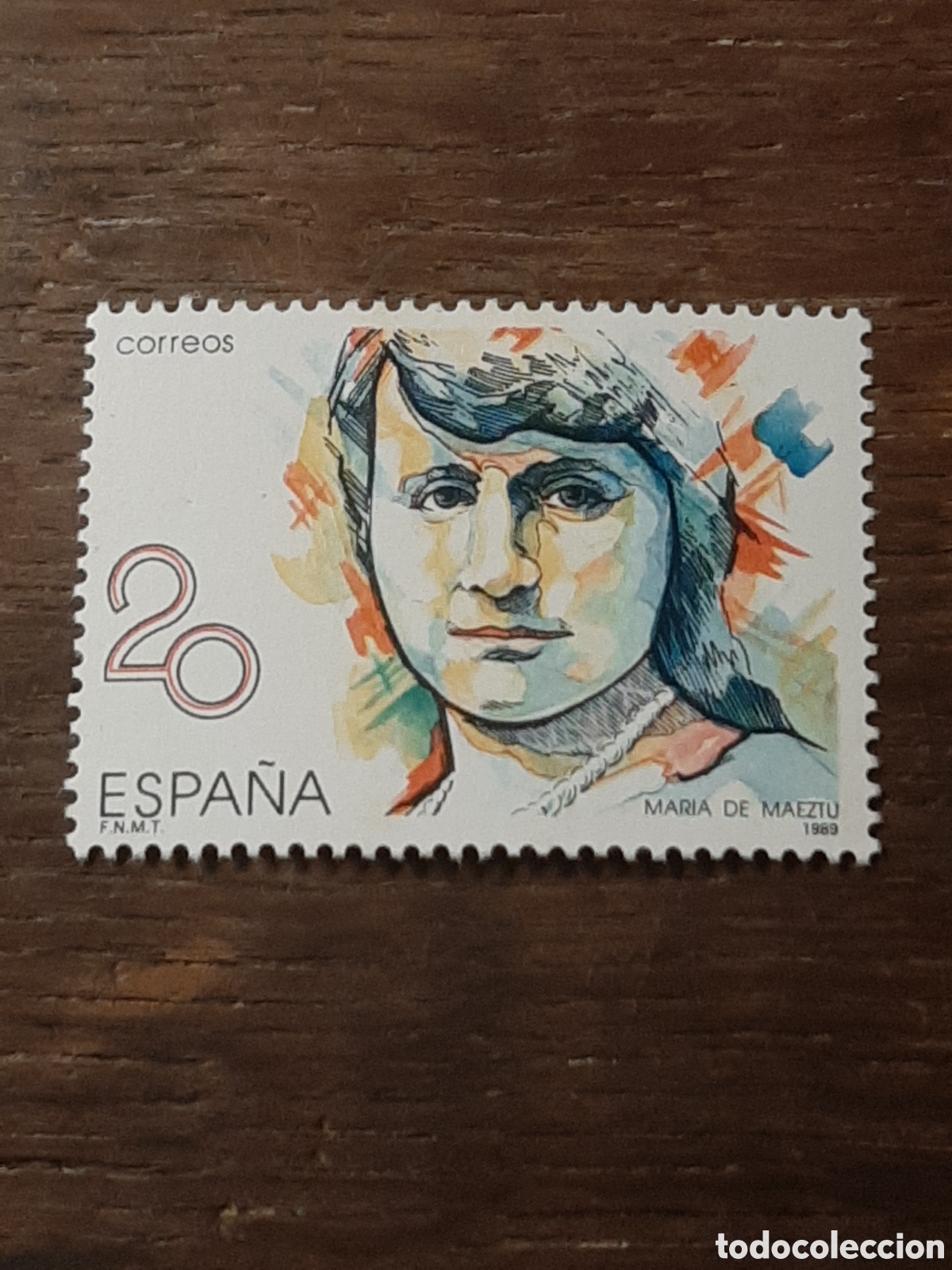 Sellos: ERROR por desplazamiento de color. Edifil 2989j. A&ntilde;o 1989.