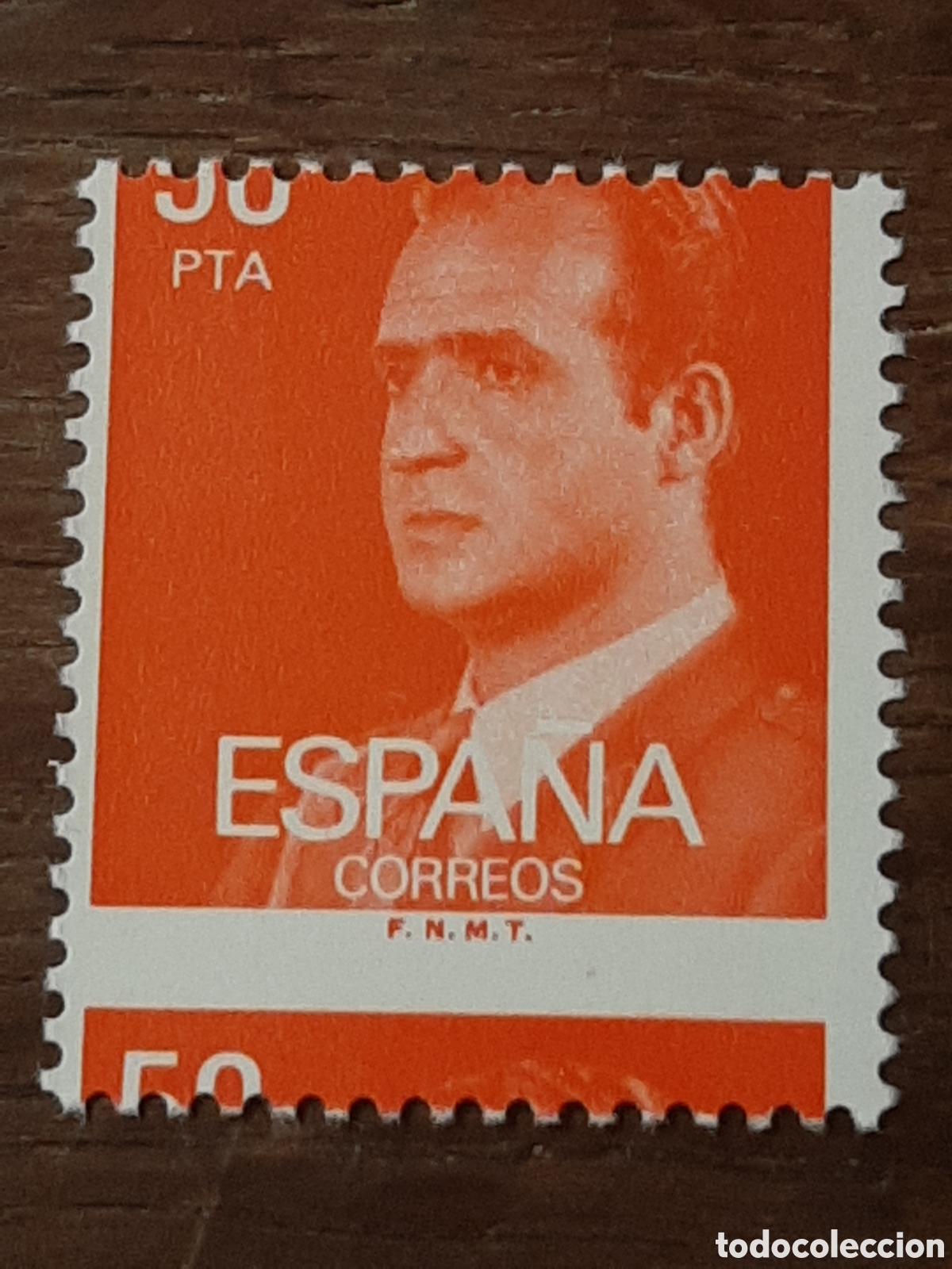 Sellos: ERROR por dentado desplazado. S. M. Don Juan Carlos I. A&ntilde;o 1981.