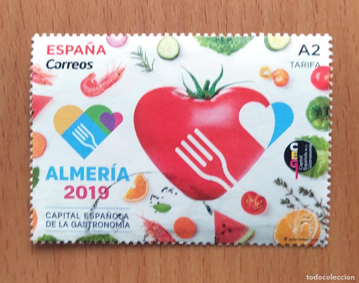 Sellos: Capital espa&ntilde;ola de la Gastronom&iacute;a 2019 (5289)