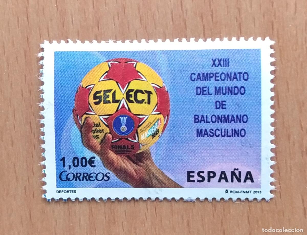 Sellos: 23 Campeonato del Mundo de Balonmano 2013 (SH4811)