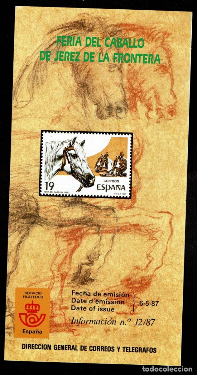 Sellos: FOLLETO EMISION SELLOS 6-5-87