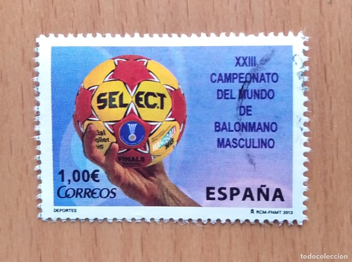 Sellos: 23 Campeonato del Mundo de Balonmano 2013 (SH4811)