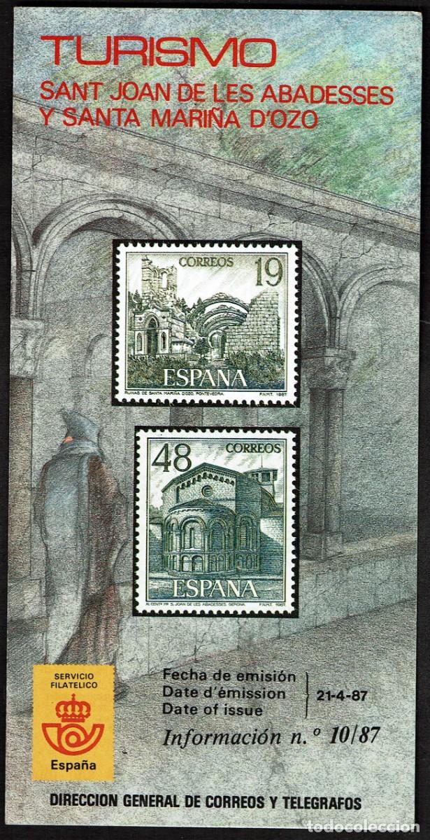 Sellos: FOLLETO EMISION SELLOS 21-4-87