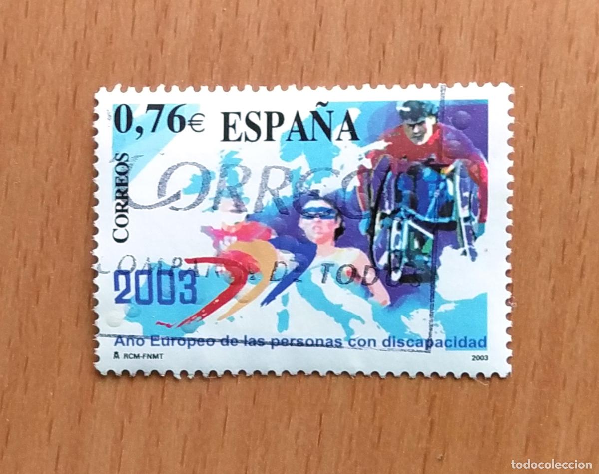 Sellos: A&ntilde;o europeo de las personas con discapacidad 2003 (3985)
