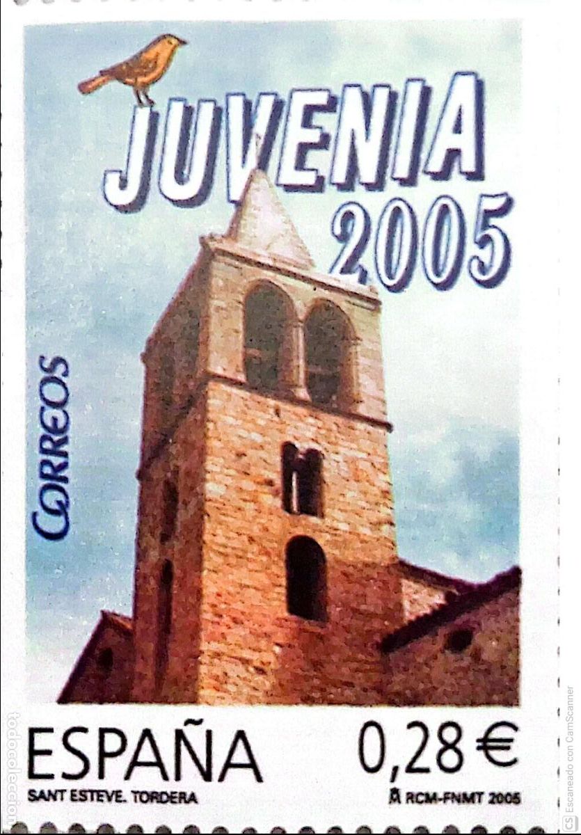 Sellos: Espa&ntilde;a. 4155 Juvenia. 2005. Oferta bajo facial.