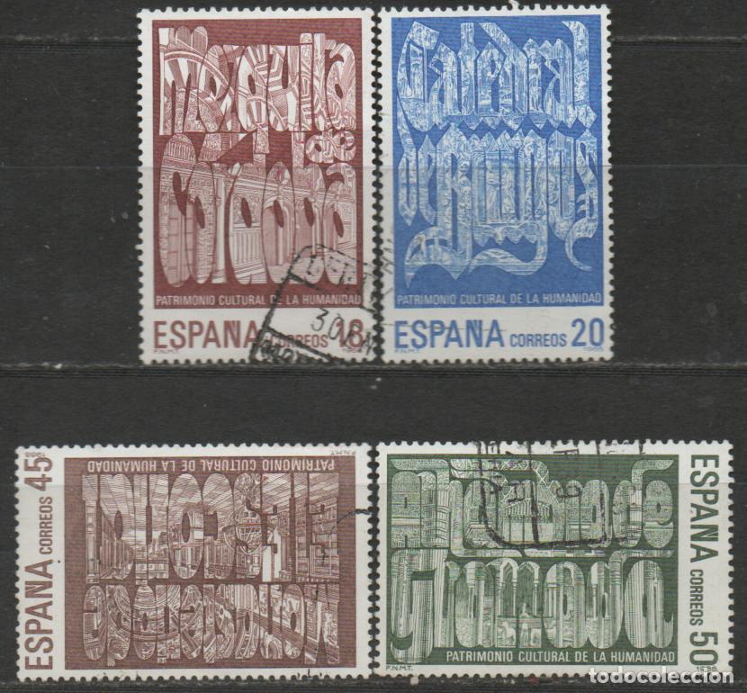 Sellos: EDIFIL N&ordm; 2978, PATRIMONIO DE LA HUMANIDAD, USADO, SERIE COMPLETA