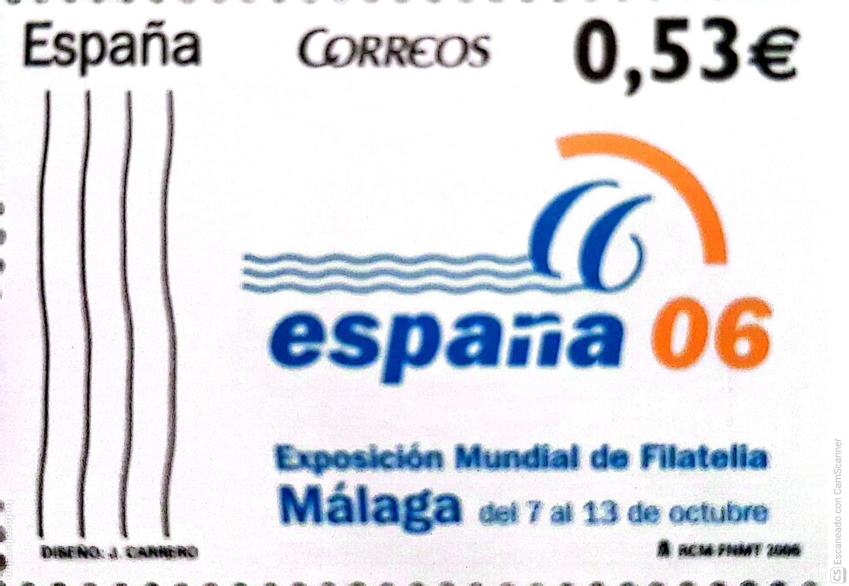 Sellos: Espa&ntilde;a. 4185 Exposici&oacute;n Mundial de Filatelia Espa&ntilde;a 2006. Oferta bajo facial.