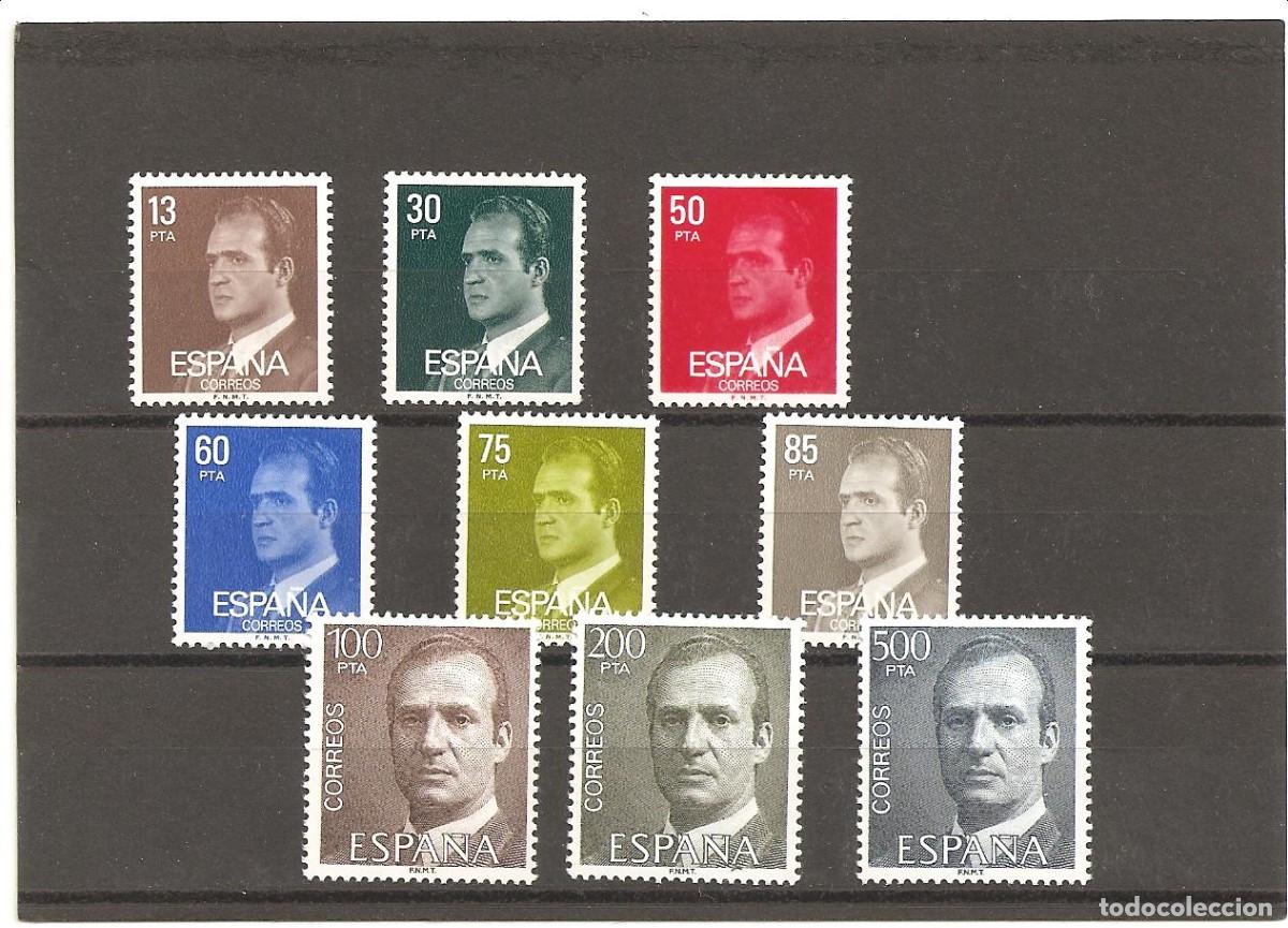 Sellos: ESPA&Ntilde;A. SERIE BASICA. D, JUAN CARLOS I.