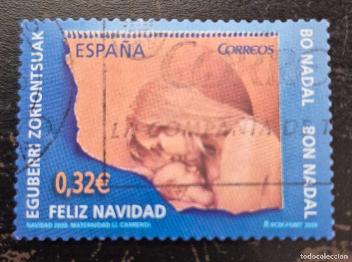 Sellos: A&ntilde;o 2009 - Edifil 4520 - Usado - Navidad - Se env&iacute;a el de la imagen