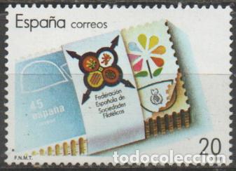 Sellos: EDIFIL 2962, 25 ANIVERSARIO DE FESOFI, NUEVO ***