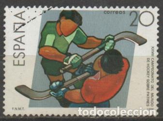 Sellos: EDIFIL 2957, HOCKEY, JUEGOS OLIMPICOS DE SEUL, USADO, SE ENVIA EL DE LA FOTO