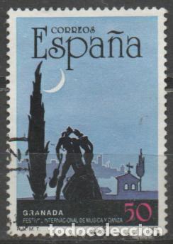 Sellos: EDIFIL 2952, FESTIVAL DE MUSICA Y DANZA DE GRANADA, USADO