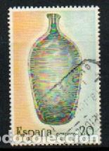 Sellos: EDIFIL N&ordm; 2946, ARTESANIA ESPA&Ntilde;OLA, VIDRIO: BALEARES, USADO