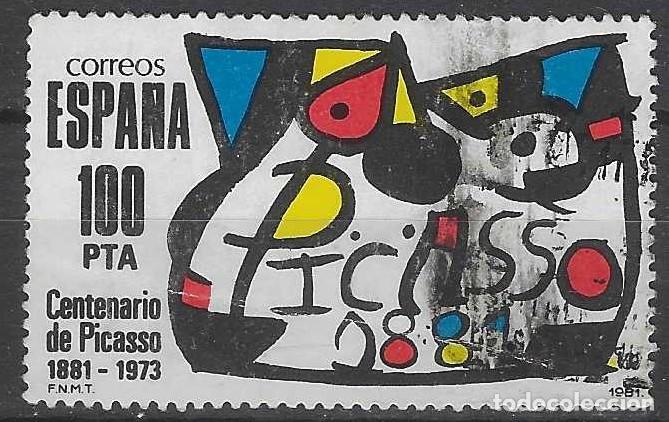Sellos: ESPA&Ntilde;A 1981 - CENTENARIO DEL NACIMIENTO DE PABLO RUIZ PICASSO - USADO