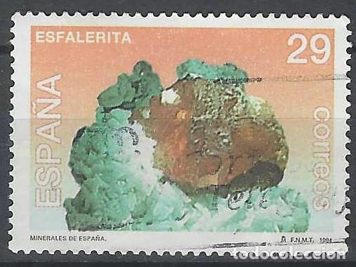 Sellos: ESPA&Ntilde;A 1994 - MINERALES, ESFERALITA - USADO