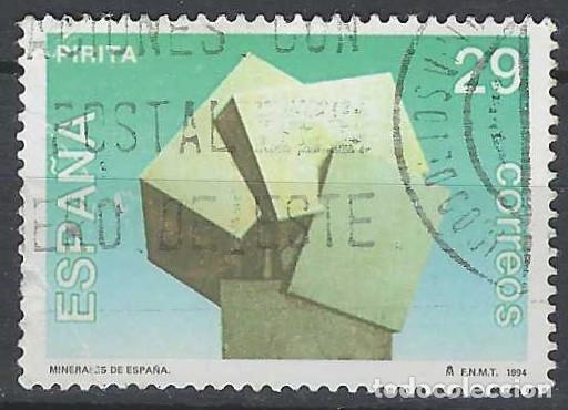 Sellos: ESPA&Ntilde;A 1994 - MINERALES, PIRITA - USADO