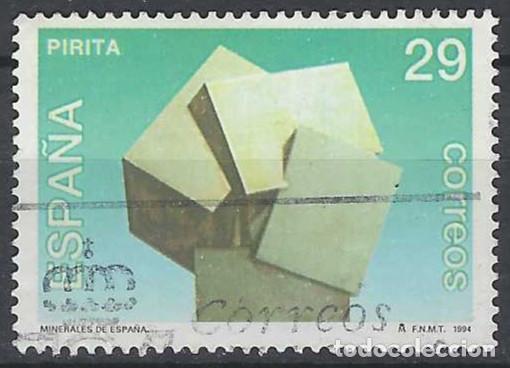 Sellos: ESPA&Ntilde;A 1994 - MINERALES, PIRITA - USADO