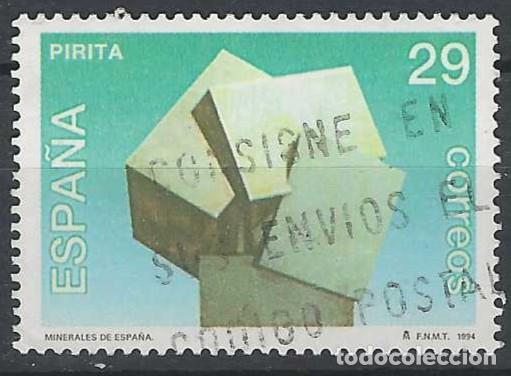 Sellos: ESPA&Ntilde;A 1994 - MINERALES, PIRITA - USADO