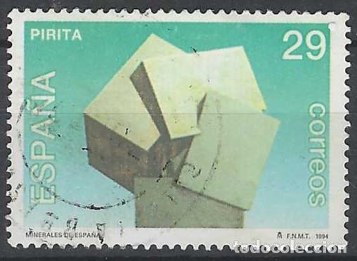 Sellos: ESPA&Ntilde;A 1994 - MINERALES, PIRITA - USADO