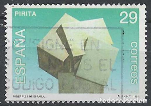 Sellos: ESPA&Ntilde;A 1994 - MINERALES, PIRITA - USADO
