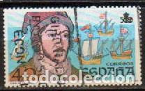 Sellos: EDIFIL 2922, Juan de la Cosa, 5&ordm; centenario descubrimiento de Am&eacute;rica, usado
