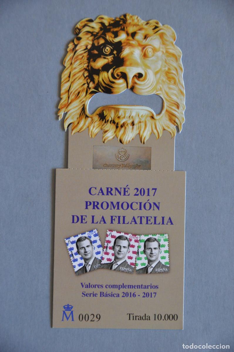 Sellos: CARN&Eacute; 2017 PROMOCION DE LA FILATELIA - TORREMOLINOS 2017