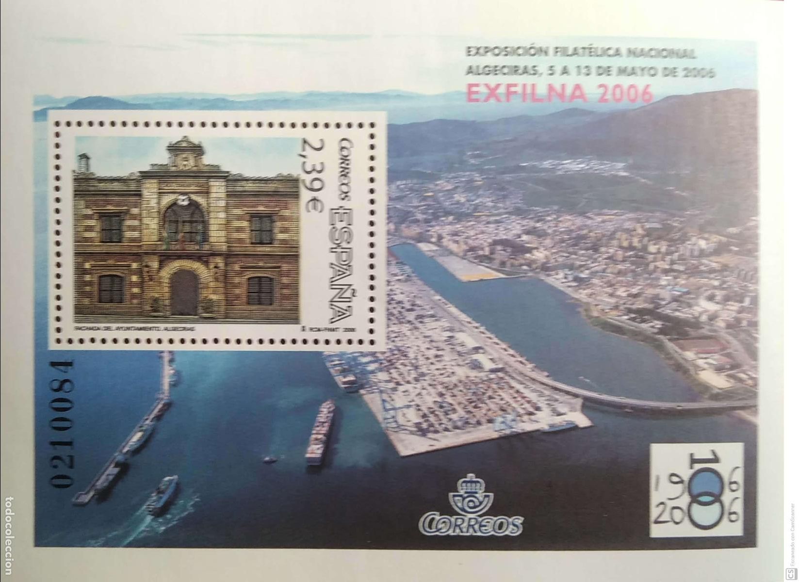 Sellos: Espa&ntilde;a. 4236 HB Exfilna Algeciras. 2006. Oferta bajo facial
