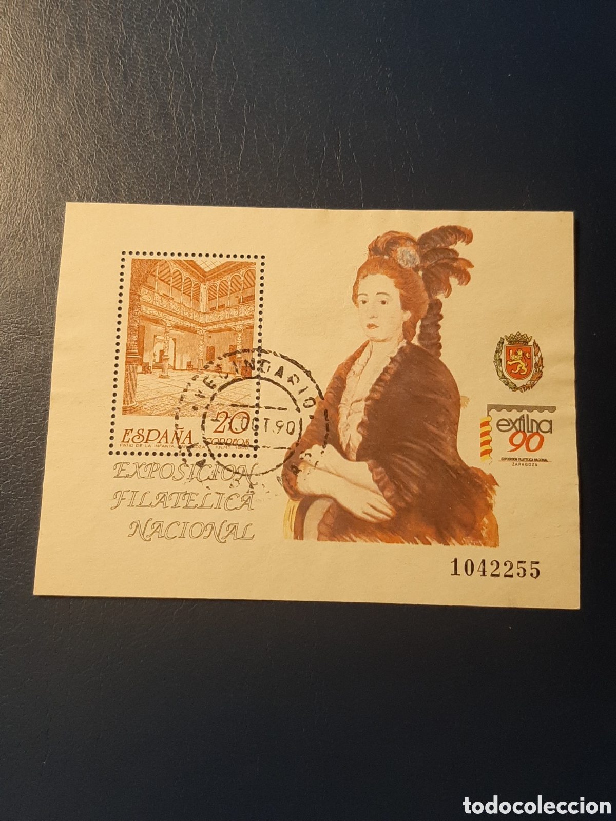 Sellos: Exposici&oacute;n Filat&eacute;lica Nacional. EXFILNA '90. A&ntilde;o 1990.