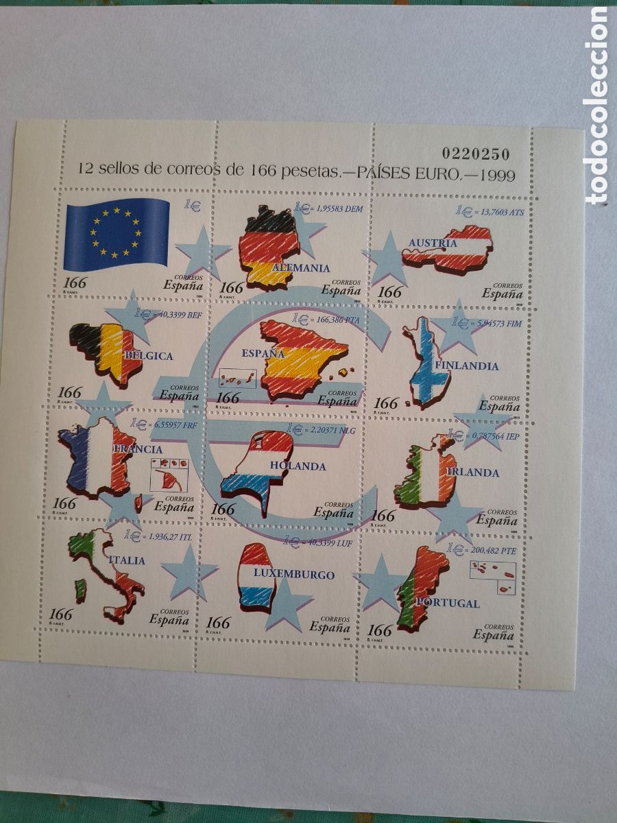Sellos: Sellos Espa&ntilde;a 1999 - 5 unidades