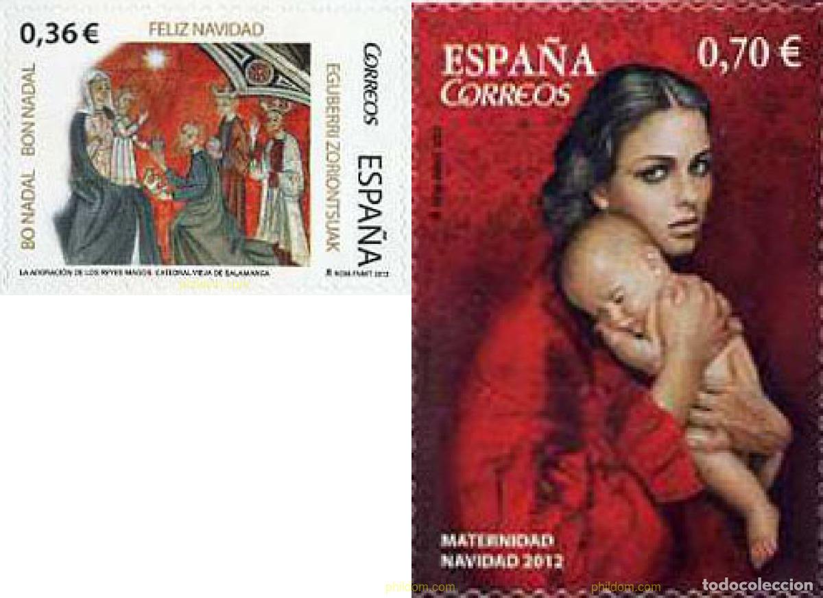 Sellos: 287640 MNH ESPA&Ntilde;A 2012 NAVIDAD