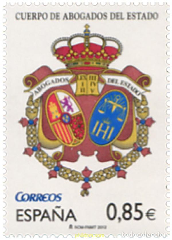 Sellos: 276008 MNH ESPA&Ntilde;A 2012 CUERPO DE ABOGADOS DEL ESTADO