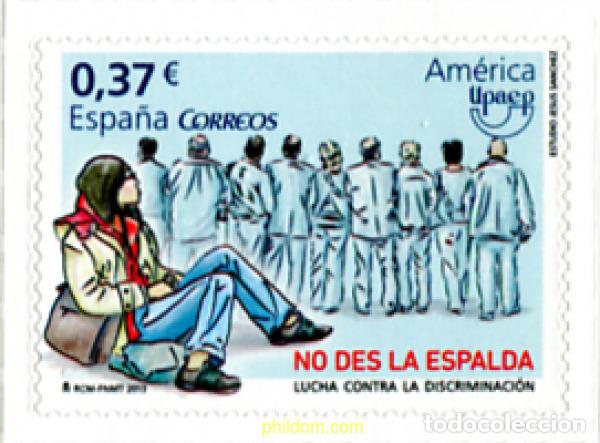 Sellos: 306978 MNH ESPA&Ntilde;A 2013 AMERICA UPAEP 2013 - LUCHA CONTRA LA DISCRIMINACION