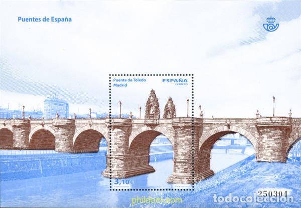 Sellos: 306960 MNH ESPA&Ntilde;A 2013 PUENTES DE ESPA&Ntilde;A. PUENTE DE TOLEDO. MADRID