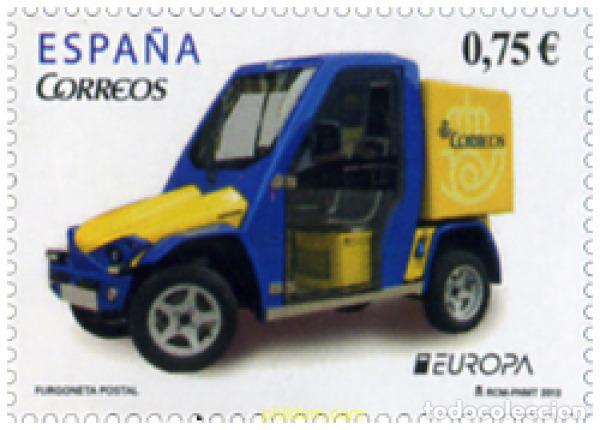 Sellos: 300597 MNH ESPA&Ntilde;A 2013 EUROPA CEPT 2013 - VEHICULOS POSTALES