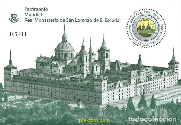Sellos: 297531 MNH ESPA&Ntilde;A 2013 REAL MONASTERIO DE SAN LORENZO DEL ESCORIAL