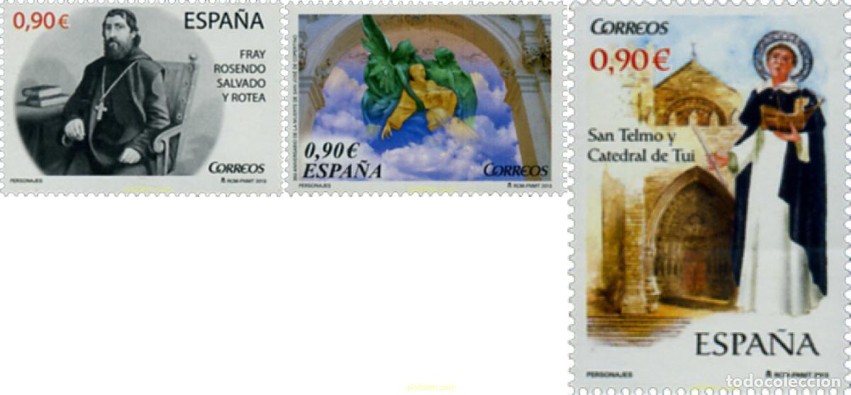 Sellos: 307041 MNH ESPA&Ntilde;A 2013 PERSONAJES