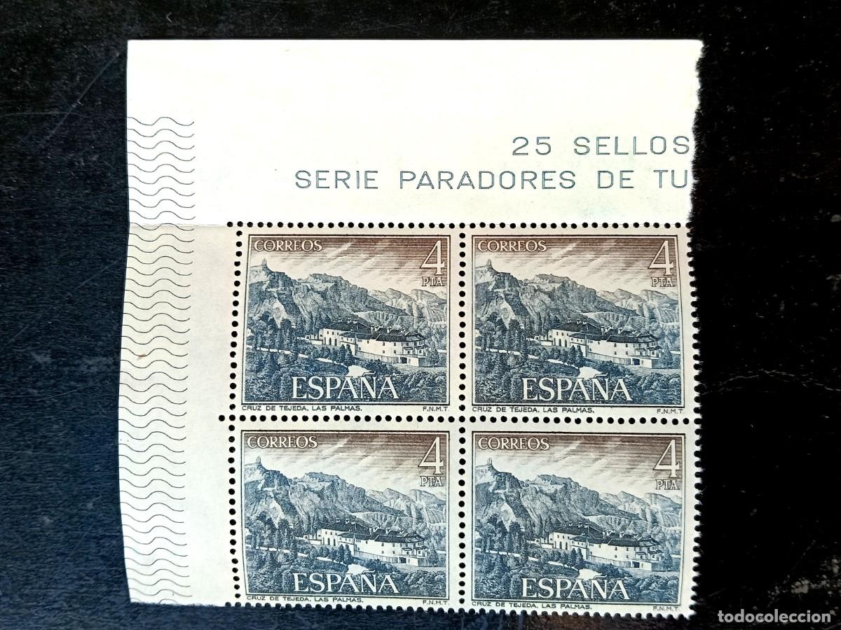 Sellos: Espa&ntilde;a 1976 - Edifil 2337 - Paradores Nacionales. Cruz de Tejeda (Gran Canaria). Nuevos. Bloque
