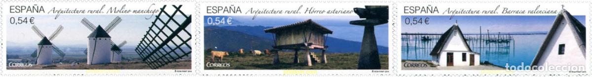 Sellos: 313677 MNH ESPA&Ntilde;A 2014 ARQUITECTURA RURAL