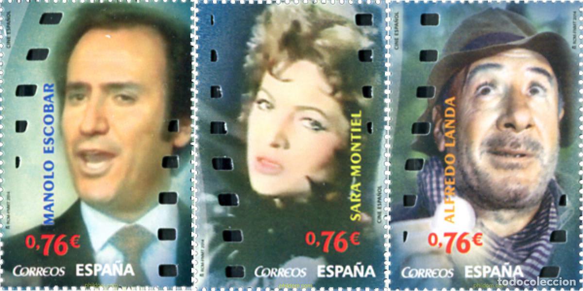 Sellos: 322195 MNH ESPA&Ntilde;A 2014 CINE ESPA&Ntilde;OL